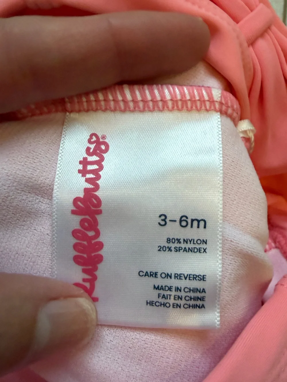 NWT RuffleButts Colorful By The Seaside Ruffled Bow Tankini Bikini Girls 3-6M